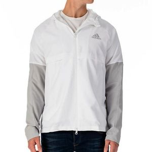 Adidas Men's White Sport ID Wind Jacket